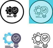 Innovation Icon Design vector