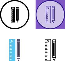 Ruler Icon Design vector