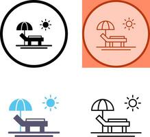 Hammock Icon Design vector