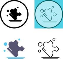 Puzzle Icon Design vector