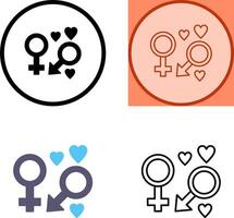 Genders Icon Design vector