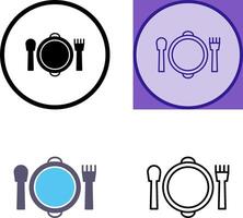 Banquet Icon Design vector