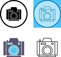 Photo Camera Icon Design vector
