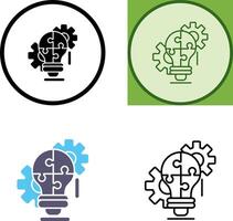 Problem Solving Icon Design vector