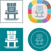 Chair Icon Design vector