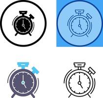 diseño de icono de reloj de alarma vector