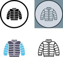 Winter Clothes Icon Design vector