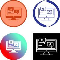 Faq Icon Design vector