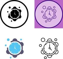 Clock Icon Design vector