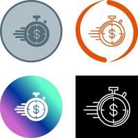 Timer Icon Design vector