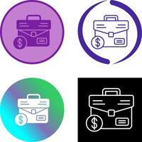 Suitcase Icon Design vector