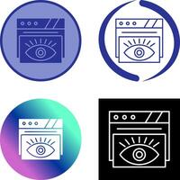 Eye Icon Design vector