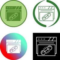 Link Icon Design vector