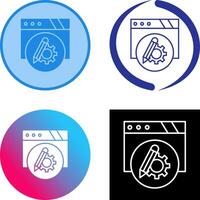 Setting Icon Design vector