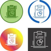 Diagram Icon Design vector