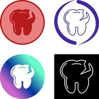 Tooth Icon Design vector