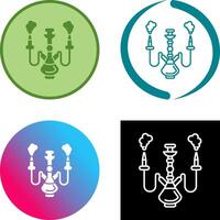 shisha icono diseño vector