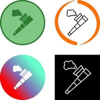 Pipe Icon Design vector