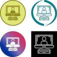 Lesson Icon Design vector