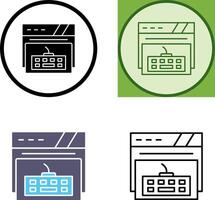 Keyboard Icon Design vector