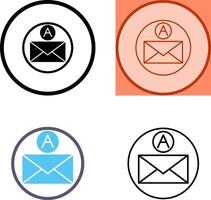 Email Icon Design vector