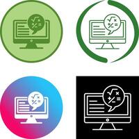 Maths Icon Design vector