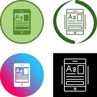 Education App Icon Design vector