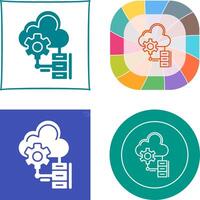 Big Data Icon Design vector