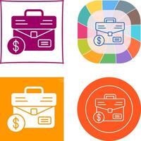 Suitcase Icon Design vector