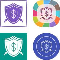 Shield Icon Design vector