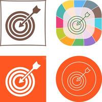 Goal Icon Design vector