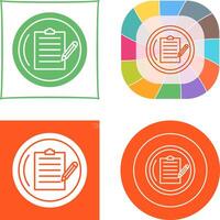 Contract Icon Design vector