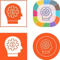 Thinking Icon Design vector