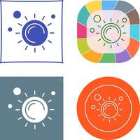 Sun Icon Design vector