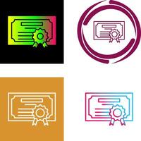 diseño de icono de diploma vector