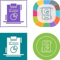 Diagram Icon Design vector