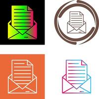 Mail Icon Design vector