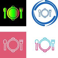 Banquet Icon Design vector