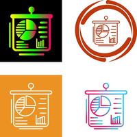 Presentation Icon Design vector