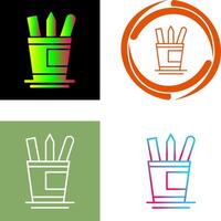Stationery Icon Design vector
