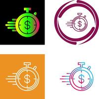 Timer Icon Design vector