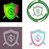 Shield Icon Design vector