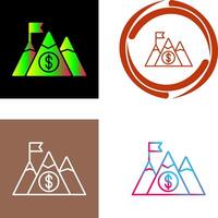 Mountain Icon Design vector