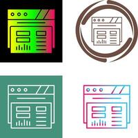 Dashboard Icon Design vector
