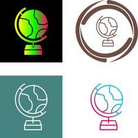 Globe Icon Design vector