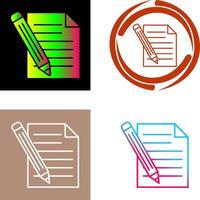 Pencil Icon Design vector