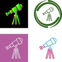 Telescope Icon Design vector