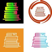 diseño de icono de libros vector