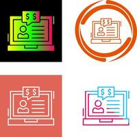 Employee Benefits Icon Design vector