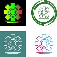 Setting Icon Design vector